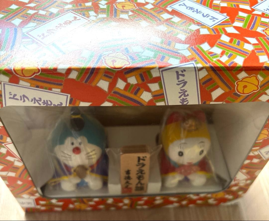 ドラえもん ミニ雛 雛人形 ひな祭り ドラミちゃん 箱 吉徳大光 レトロ 希少