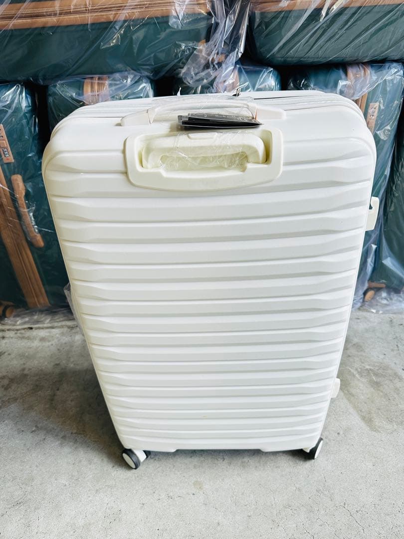 数量限定　ホワイトキャリーケース 3点セット