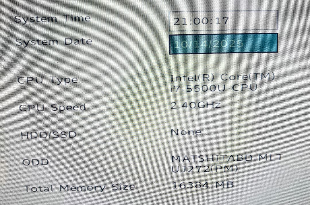 Ω Toshiba dynabook T75/RWS2 ストレージ無