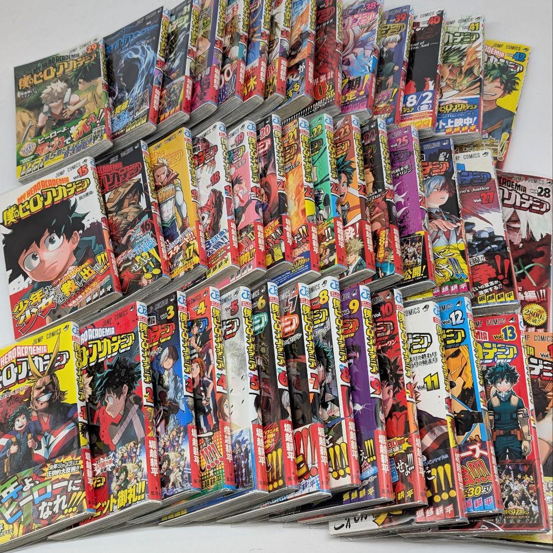 僕のヒーローアカデミア　全巻初版　完結セット