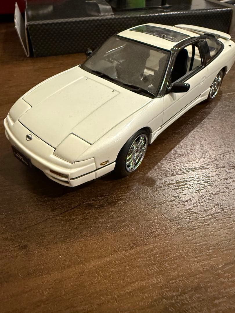 180SX RPS13 ホワイトモデルカー