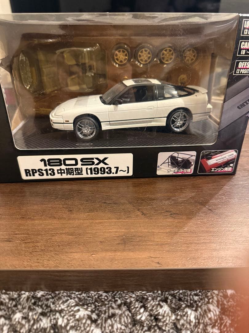 180SX RPS13 ホワイトモデルカー