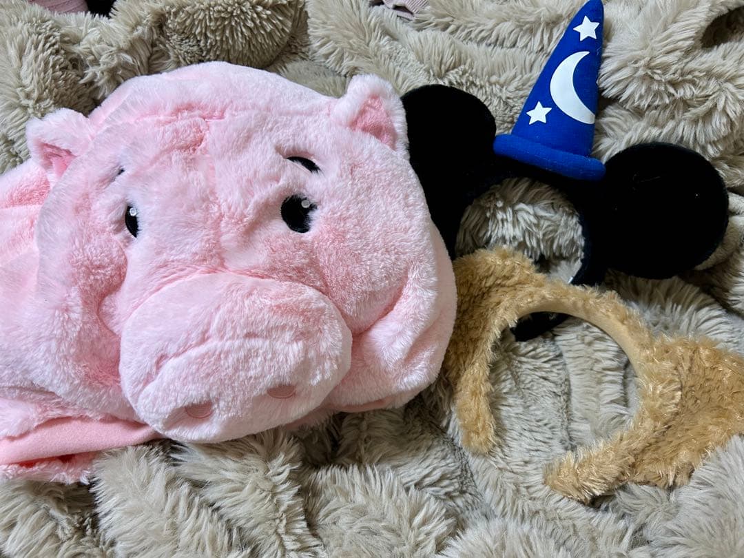 ディズニー　カチューシャ　ファンキャップ　マフラー　8点セットまとめ売り　美品