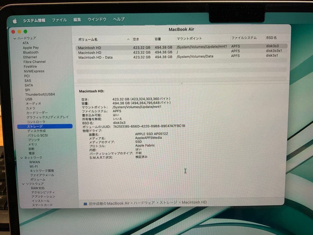 お*ー様 Apple MacBook ゴールド