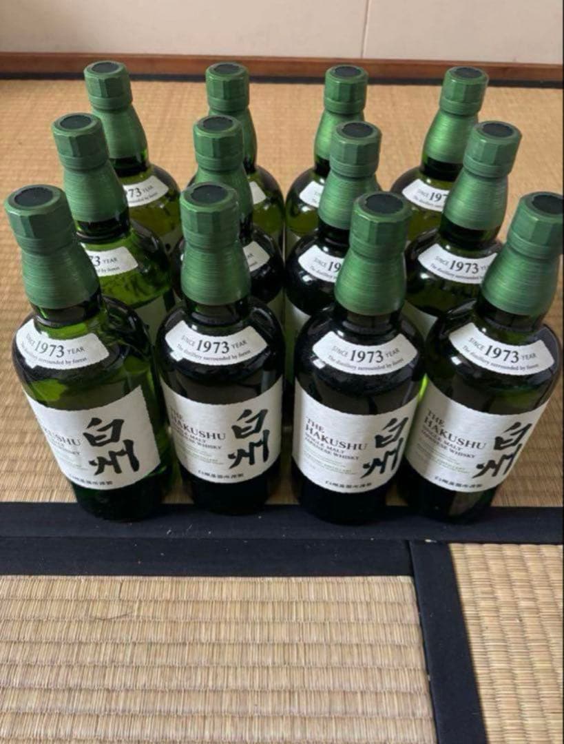 白州ウイスキー 1973年 12本セット箱なし