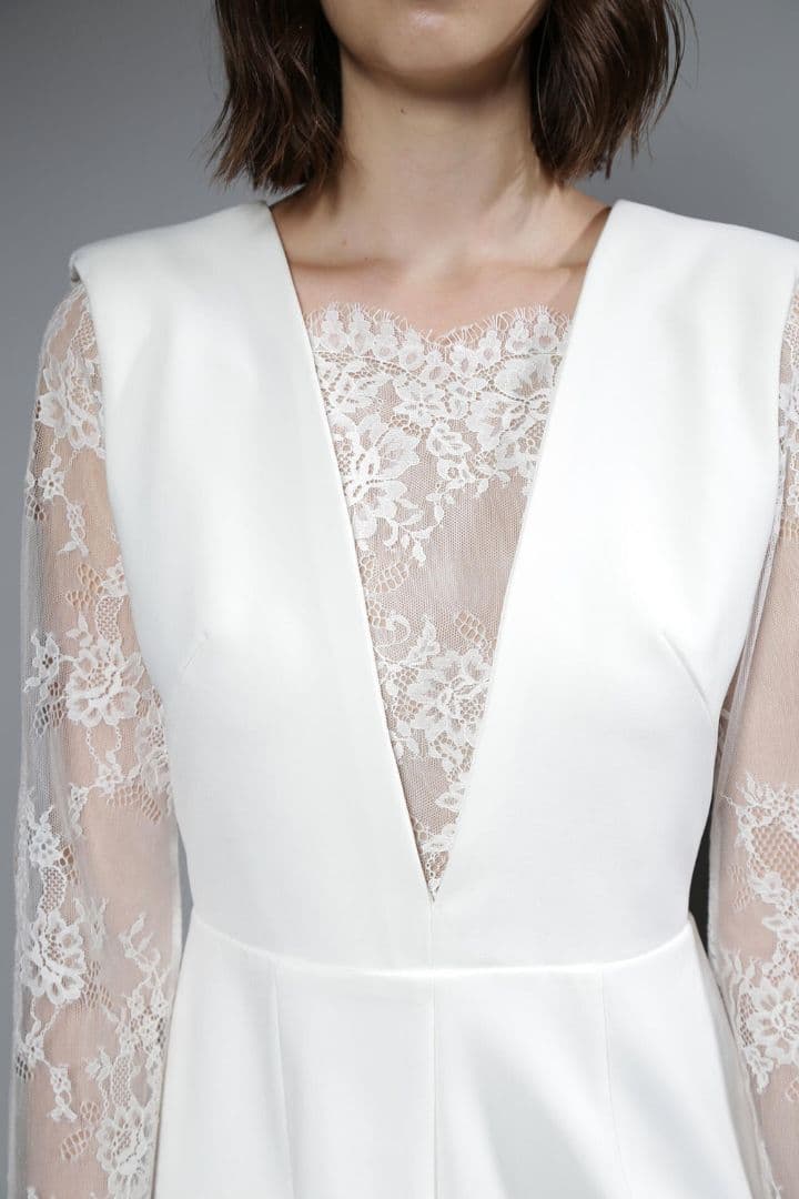 [Alunc] レースコンビドレス PINKY&DIANNE ドレスワンピース