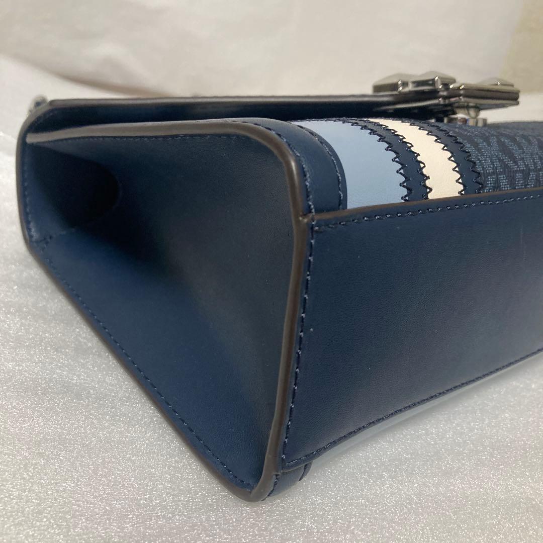 【未使用】マイケルコースショルダーバッグ★WHITNEY カラーブロック.極美品