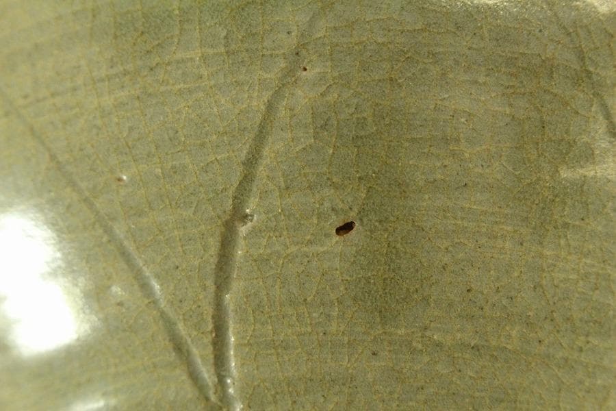 高麗 青磁 蓮弁紋 碗 茶道具(ZE556)