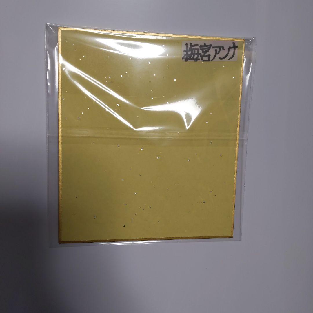 106 希少…梅宮アンナ直筆サイン色紙