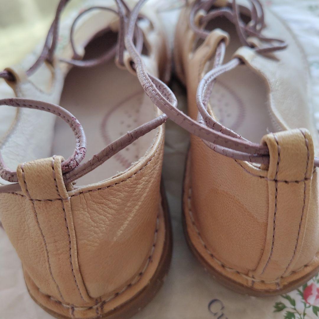 アンティーク〜ヴィンテージ　レースアップシューズ