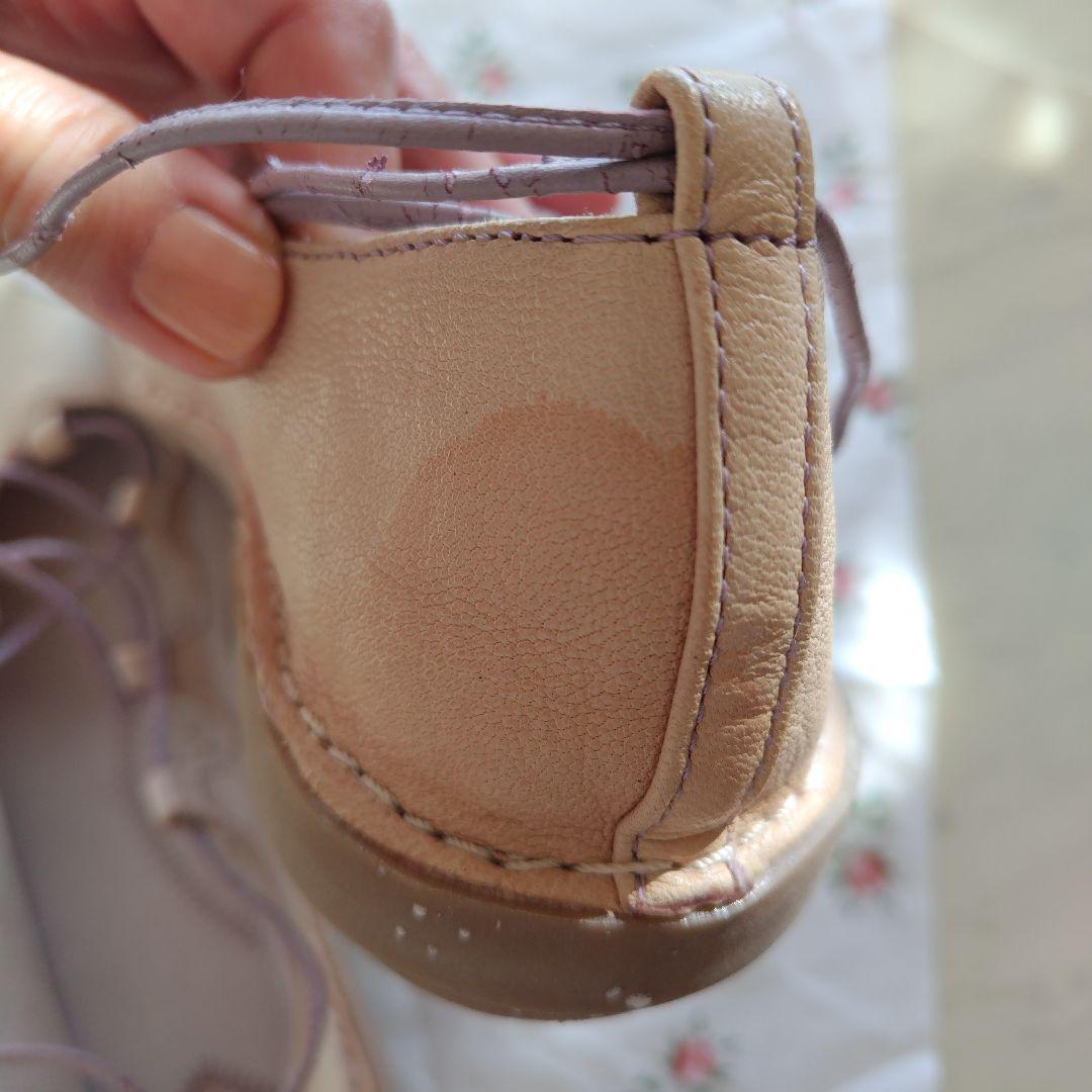 アンティーク〜ヴィンテージ　レースアップシューズ