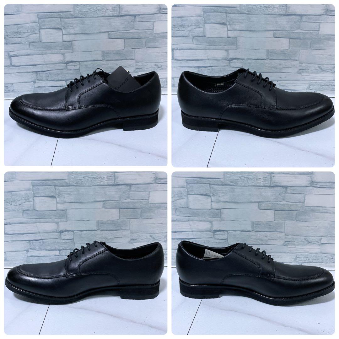 新品タグ アシックスランウォーク ビジネスシューズ ゴアテックス 26 3E 黒