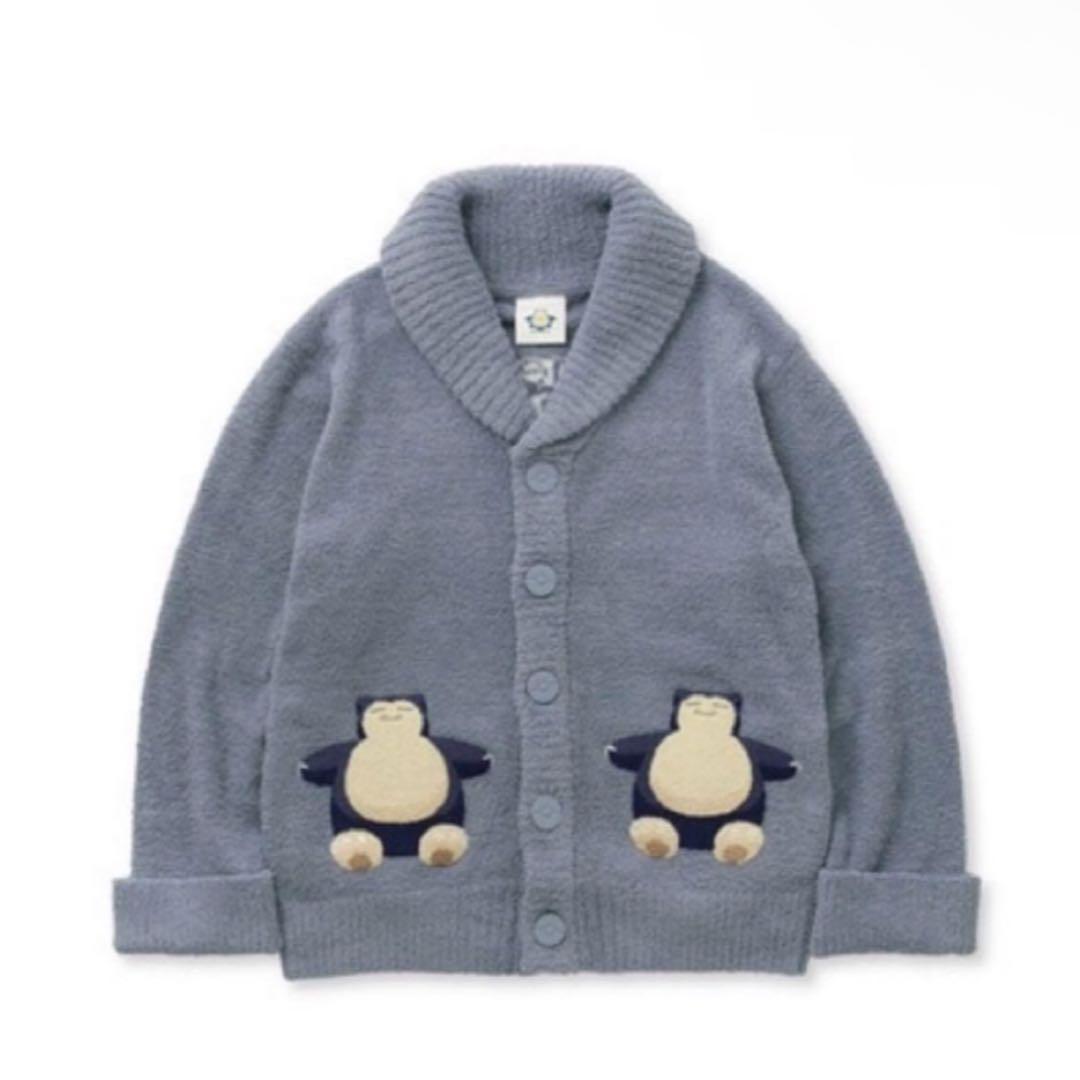 【新品・未開封】ジェラピケ　カビゴン ポケモン　ルームウェアカーディガン M-L