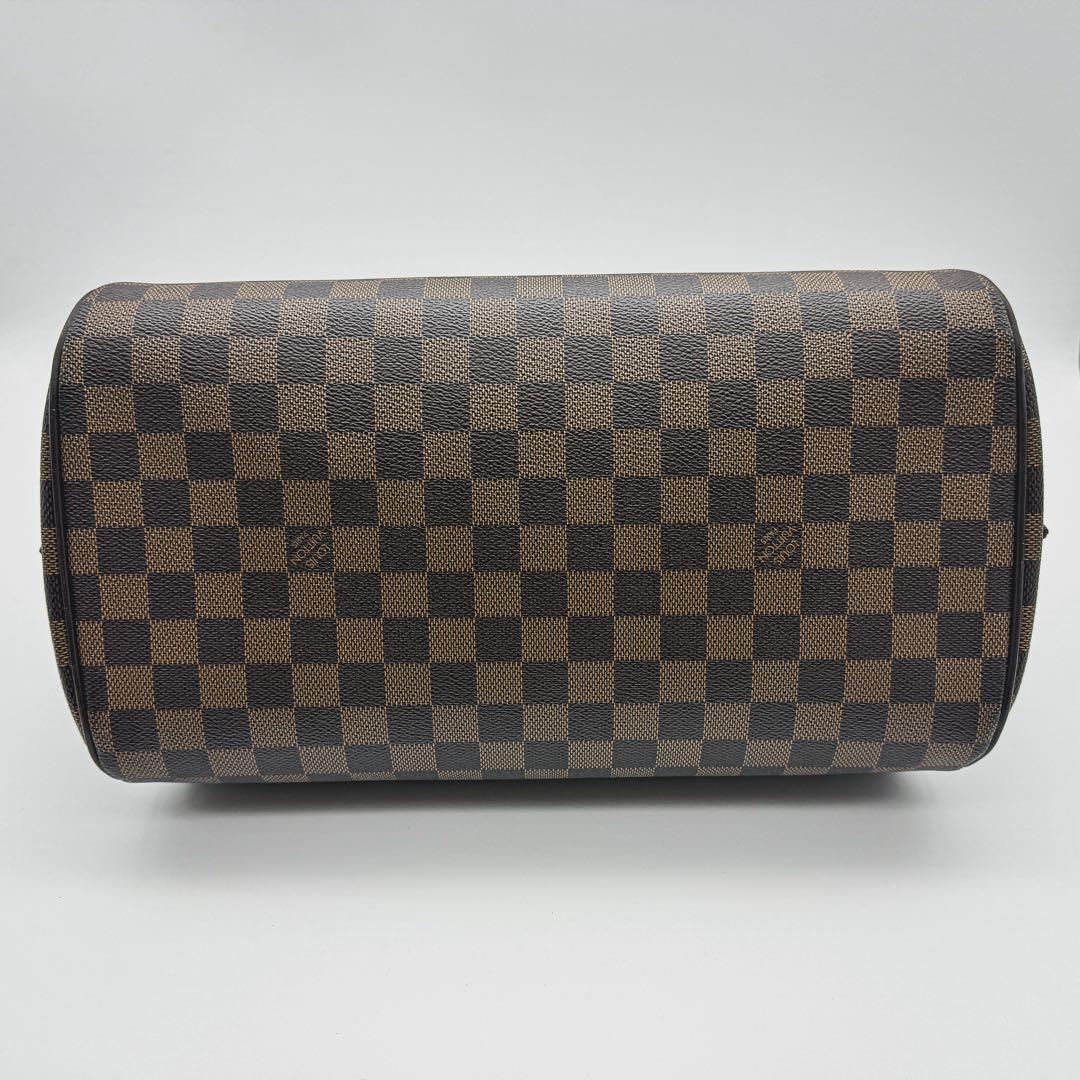 【最高峰】ルイヴィトン ダミエ リベラMM ハンドバッグ N41434 エベヌ