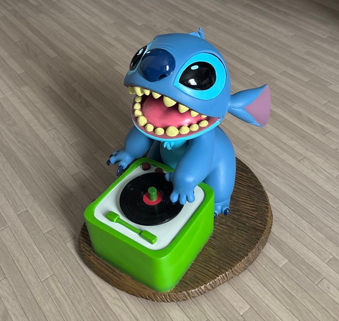 スティッチのオルゴールフィギュア 置物