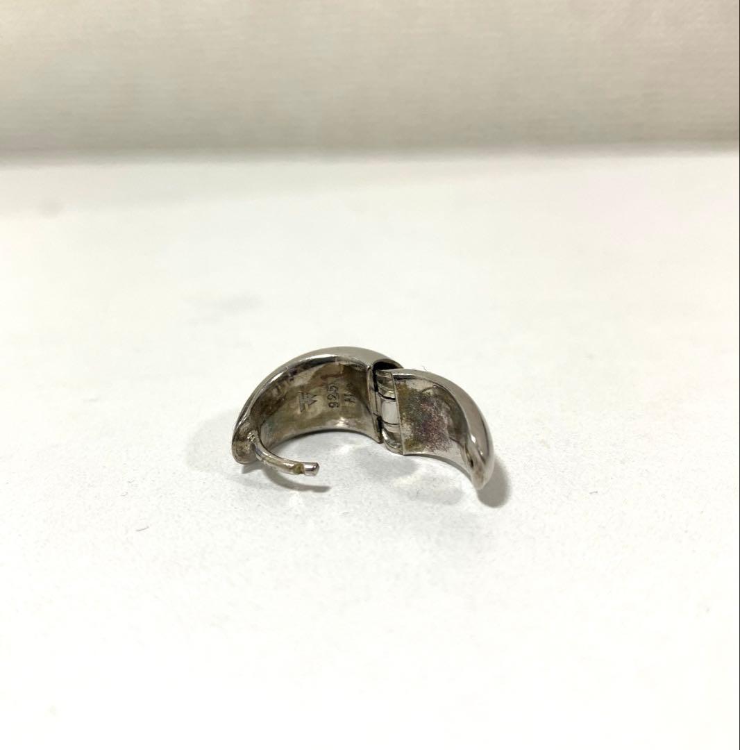 TOMWOOD シルバー フープピアス ポーチ付き