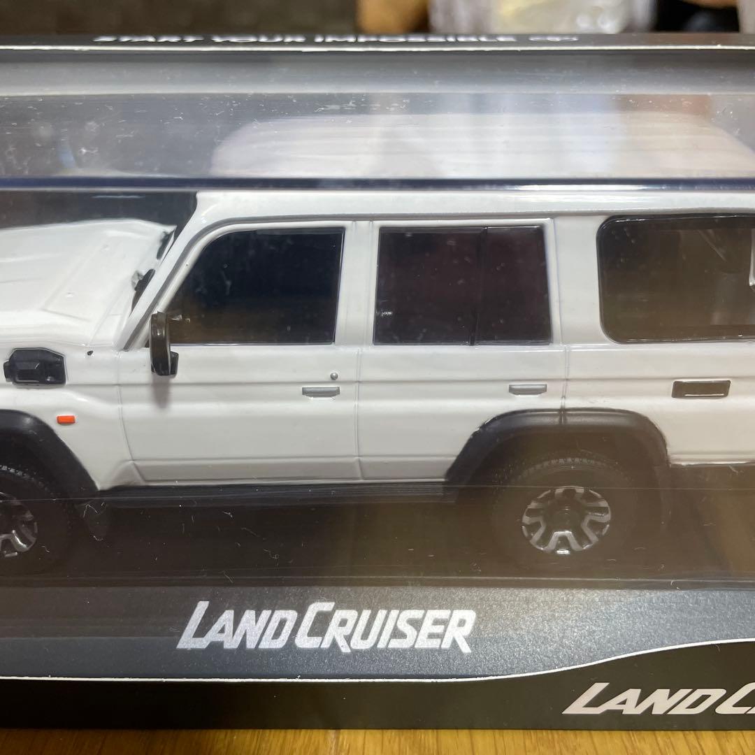 トヨタ ランドクルーザー ミニカー スーパーホワイトⅡ