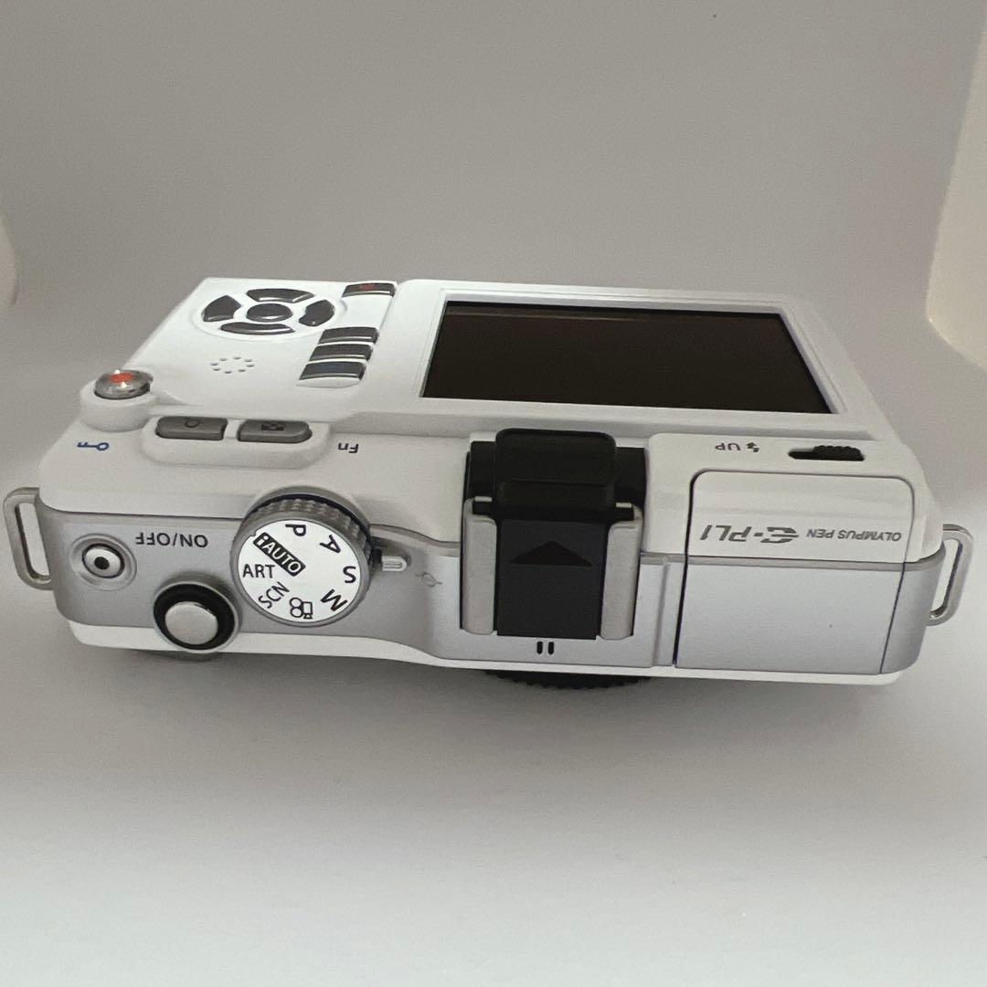 OLYMPUS PEN Lite E-PL1 ダブルレンズ　ホワイト付属品あり