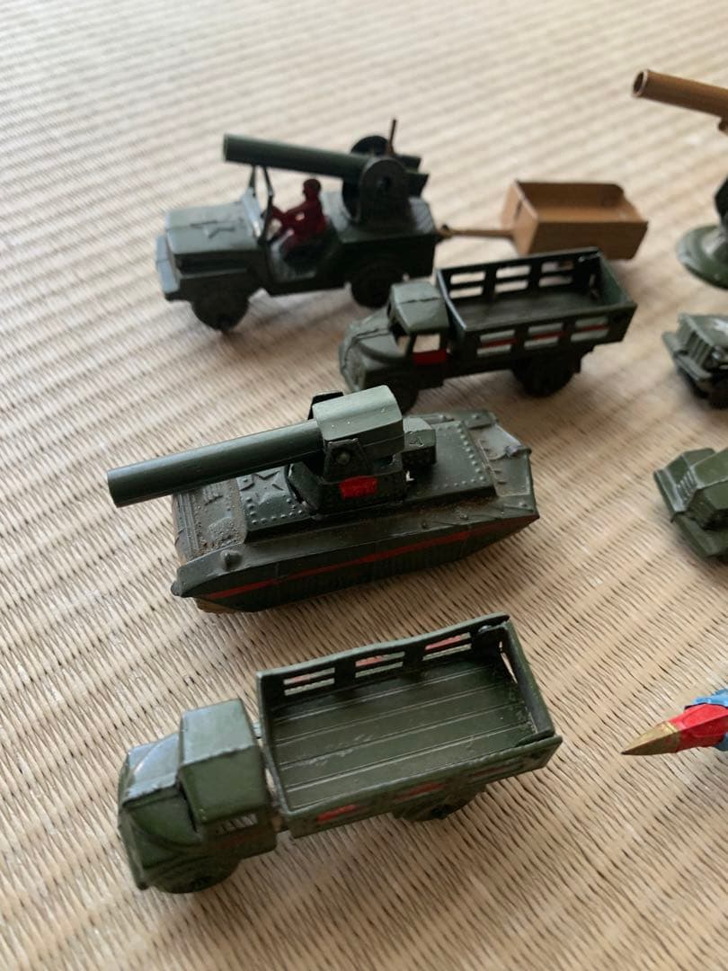 日本製 旧製 萬代屋 ミニカー 戦争 飛行機 米軍 軍事車両 外車 70's