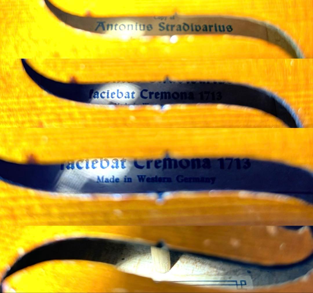 【希少】Faciebat Cremona 1713 ドイツ製 4/4 バイオリン