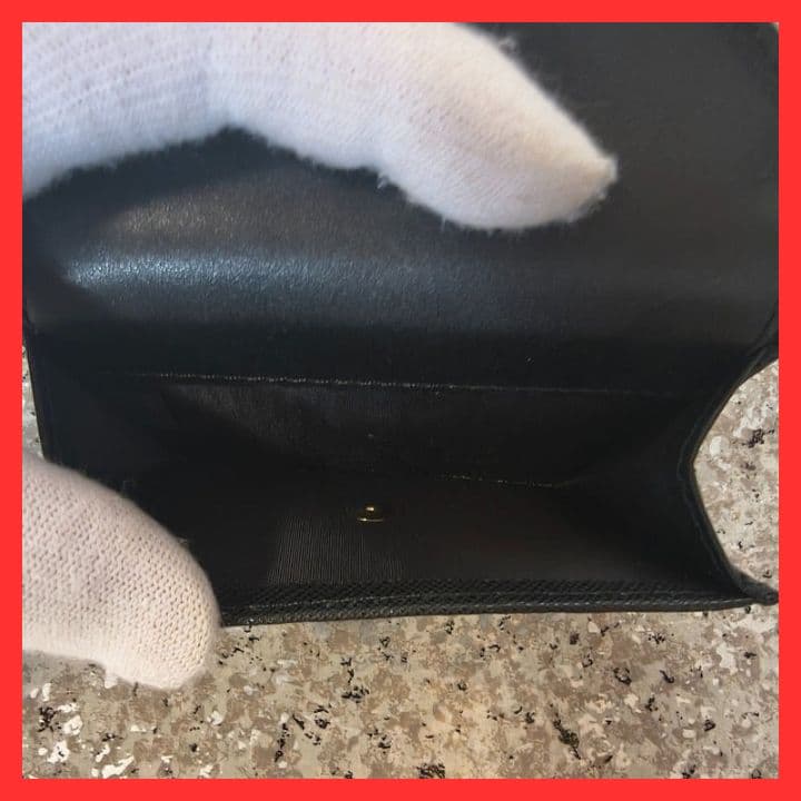 【新品未使用】ヴィヴィアンウエストウッド三つ折り財布　165VW748　ブラック