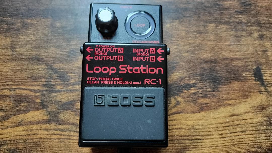 【限定カラー】BOSS RC-1 Loop Station 限定ブラックカラー