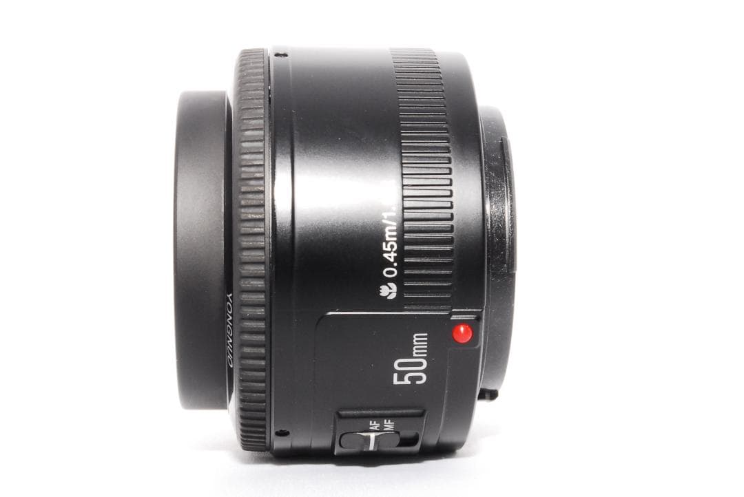 Canon EFマウント対応 Yongnuo 50mm F1.8 単焦点レンズ