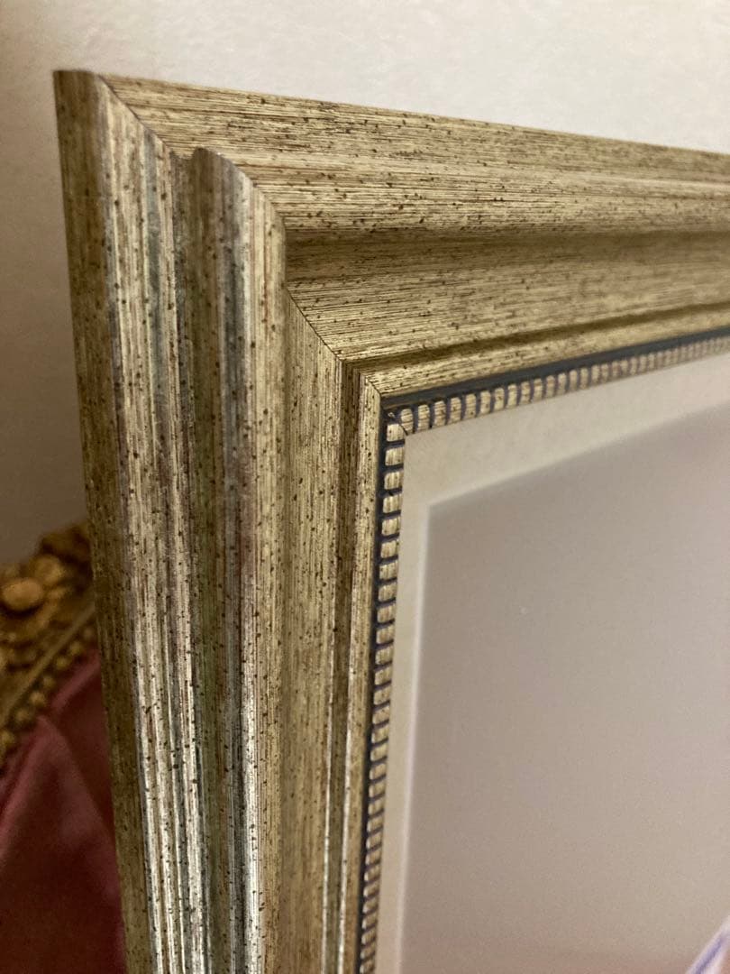 新品・未使用品　 シャンパンゴールド アンティーク調 油彩 額縁 F10サイズ