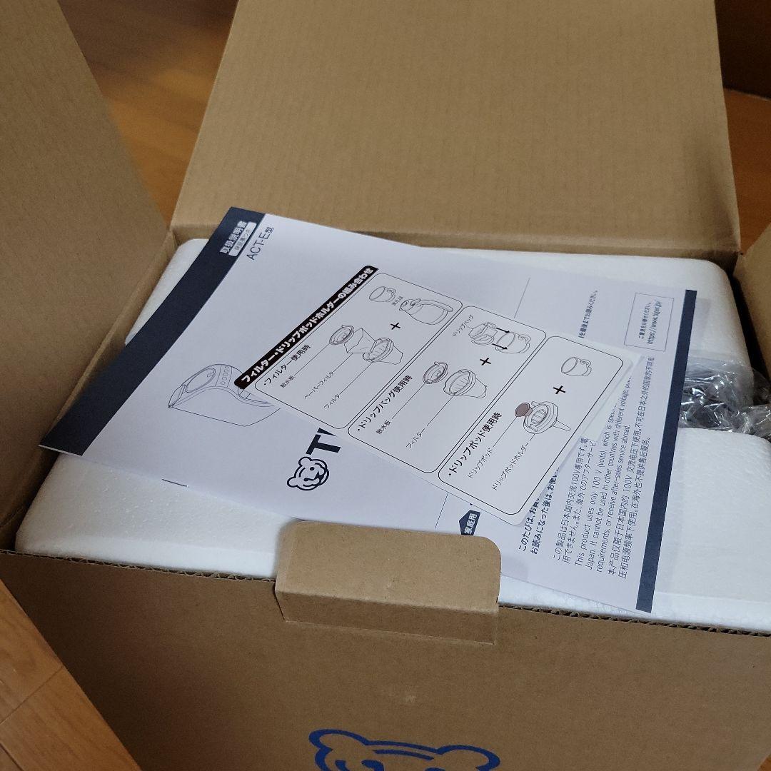 【新品未使用 】TIGER コーヒーメーカー ACT-E040WM