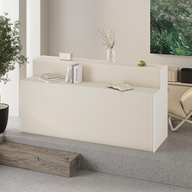 ディスプレイラック 二層式展示台 店舗用品 陳列台長さ2-3ｍ高さ73㎝折り畳み