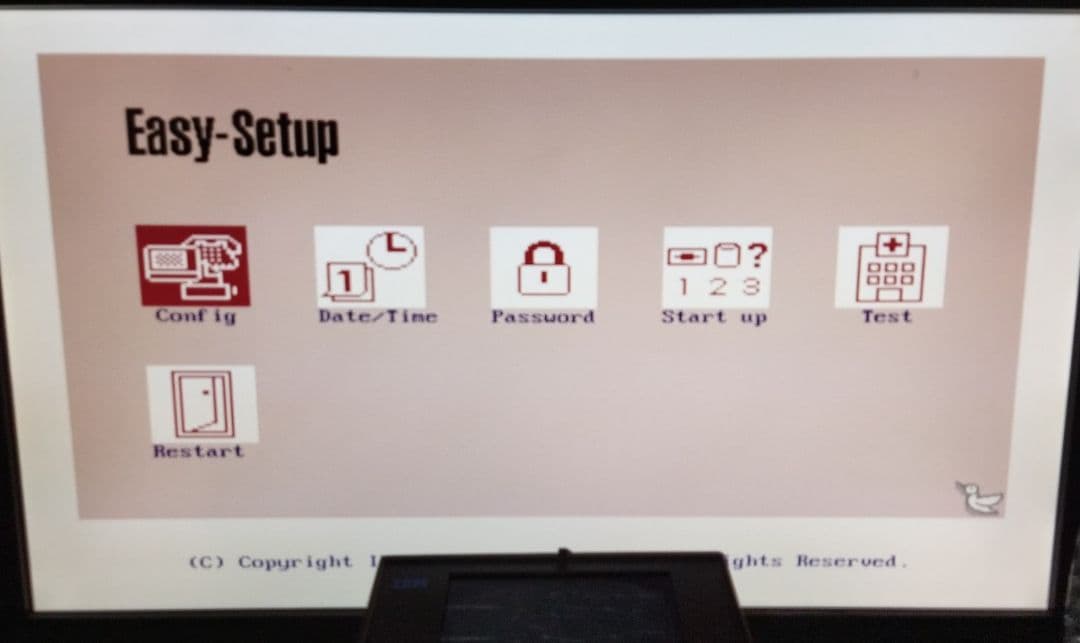 JUNK IBM palmtop PC110 ウルトラマンPC ポトリ付き
