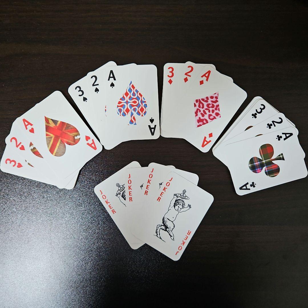 【入手困難】Vivienne Westwood チェック柄トランプ