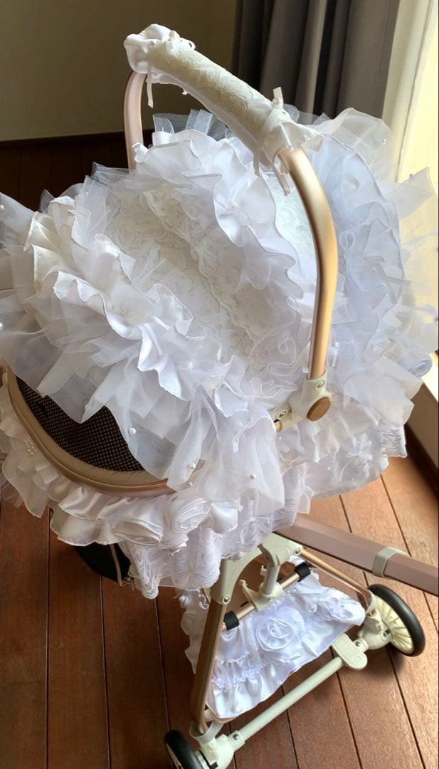 【限定1点】完全一点物 ラグジュアリー ドッグカート