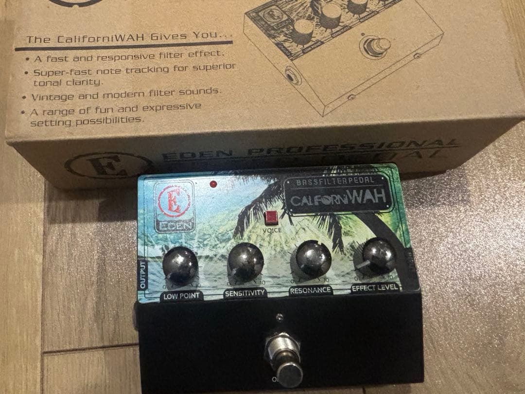 EDEN ワウエフェクター　ベース用