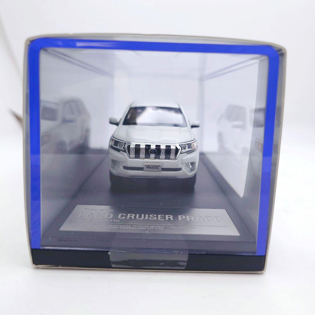 ハイストーリー 1/43 トヨタ ランドクルーザープラド ホワイト