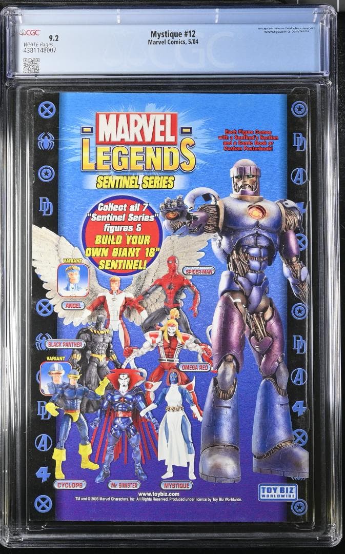 アメコミリーフ Mystique #12 CGC 9.2