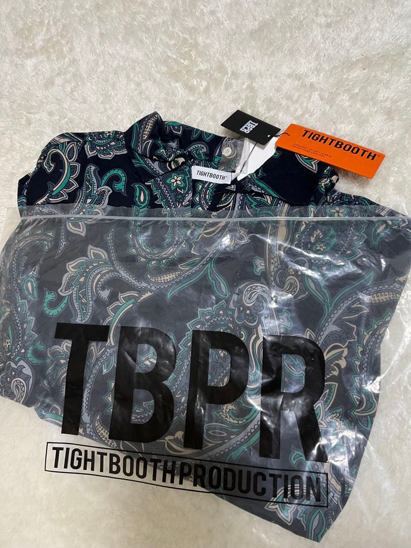 専用品tightbooth PAISLEY L/S OPEN SHIRT 新品L