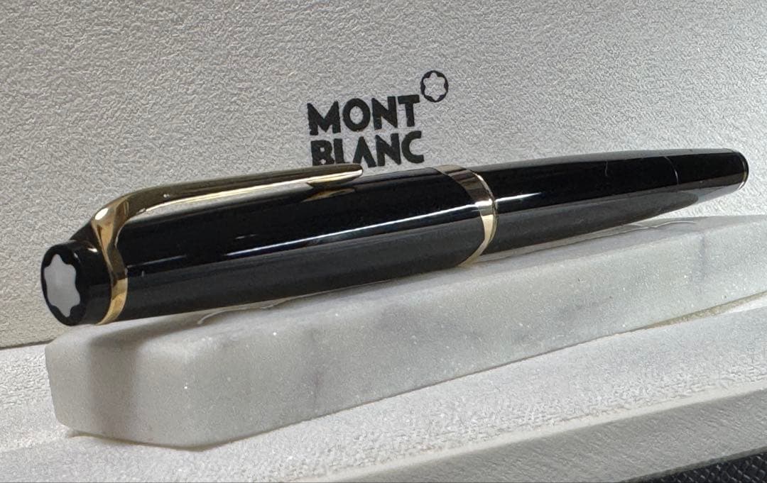 【美品】モンブラン万年筆 No12 1960s ブラック F 18K