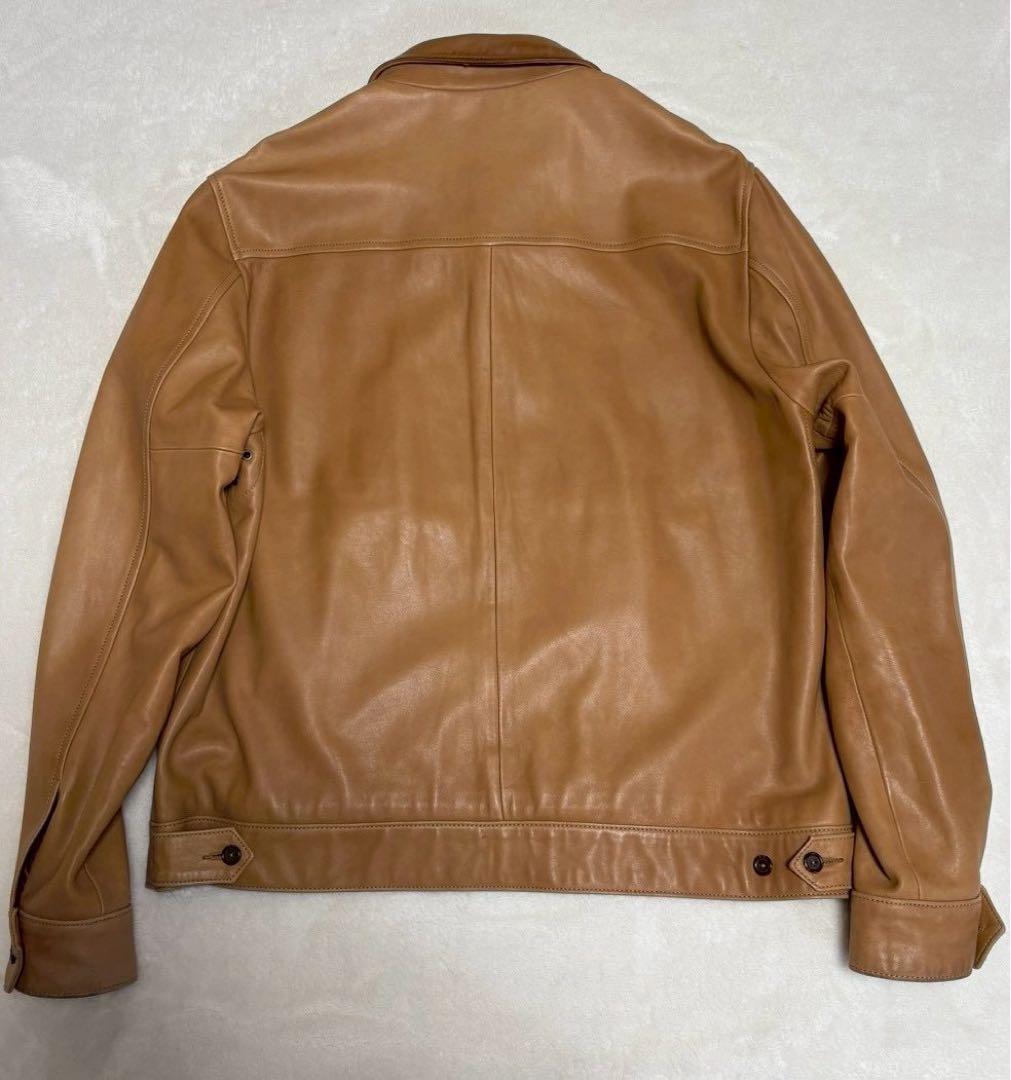 ラルフローレン　Ralph Lauren　レザージャケット　ブラウン