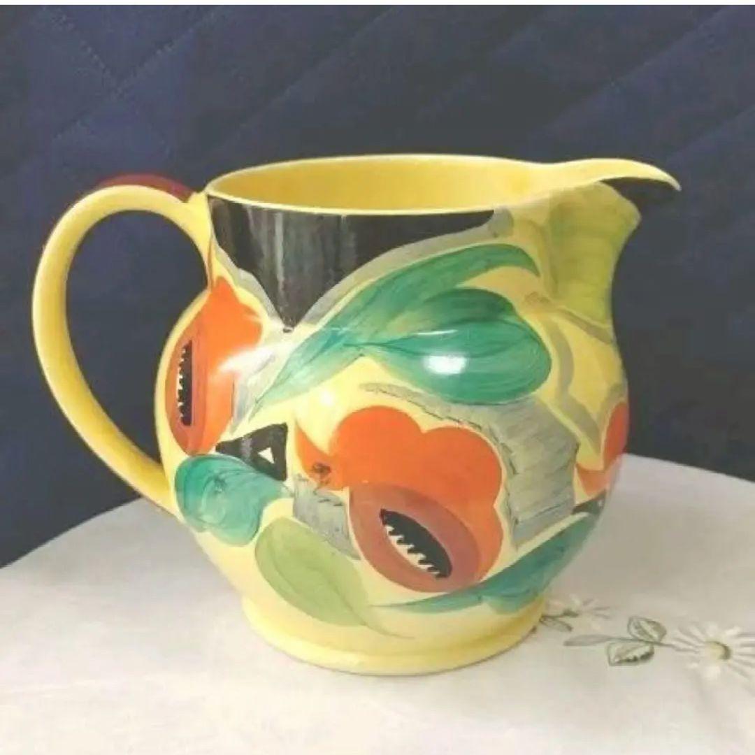 超レアー、超美品、スージークーパー、アールデコ調美しいウォータージャグ