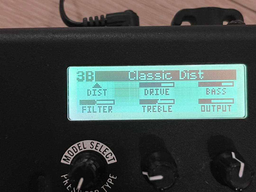 LINE 6 M9 Stompbox Modeler (若干不具合あり)