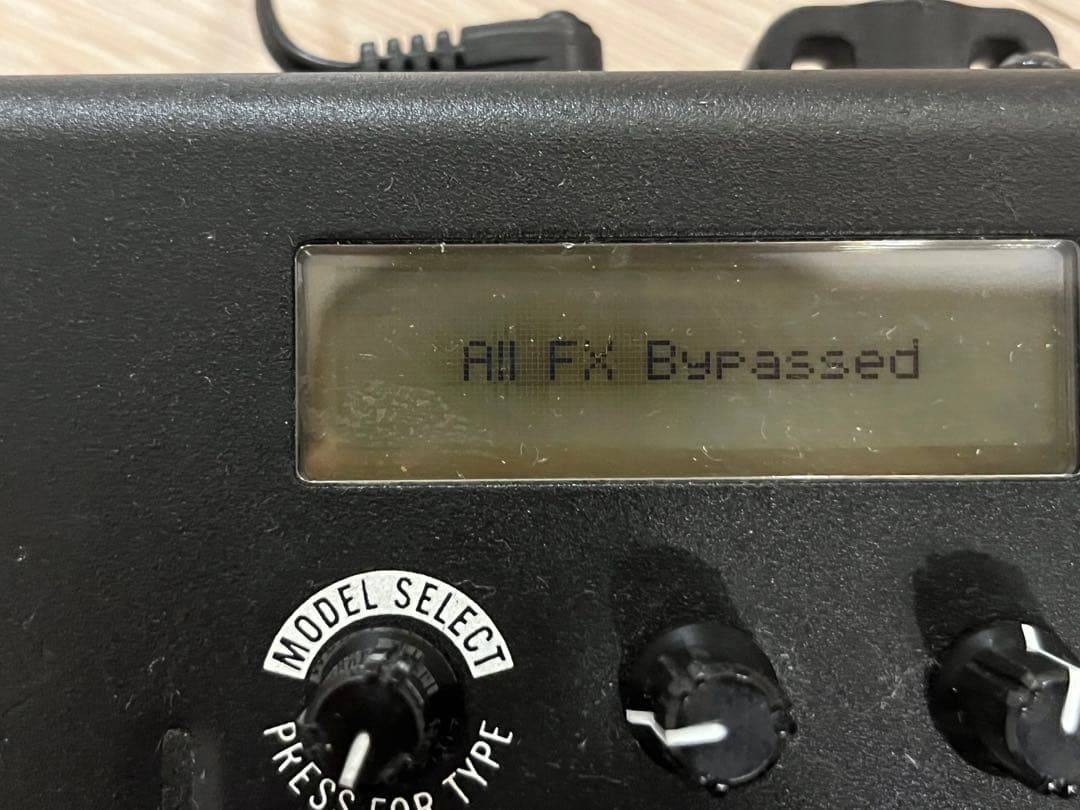 LINE 6 M9 Stompbox Modeler (若干不具合あり)