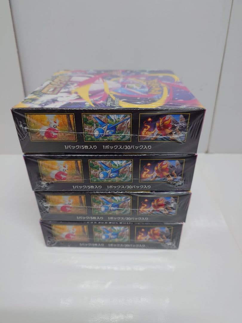 ポケモンカード　メガシンフォニア　4BOX シュリンク付き