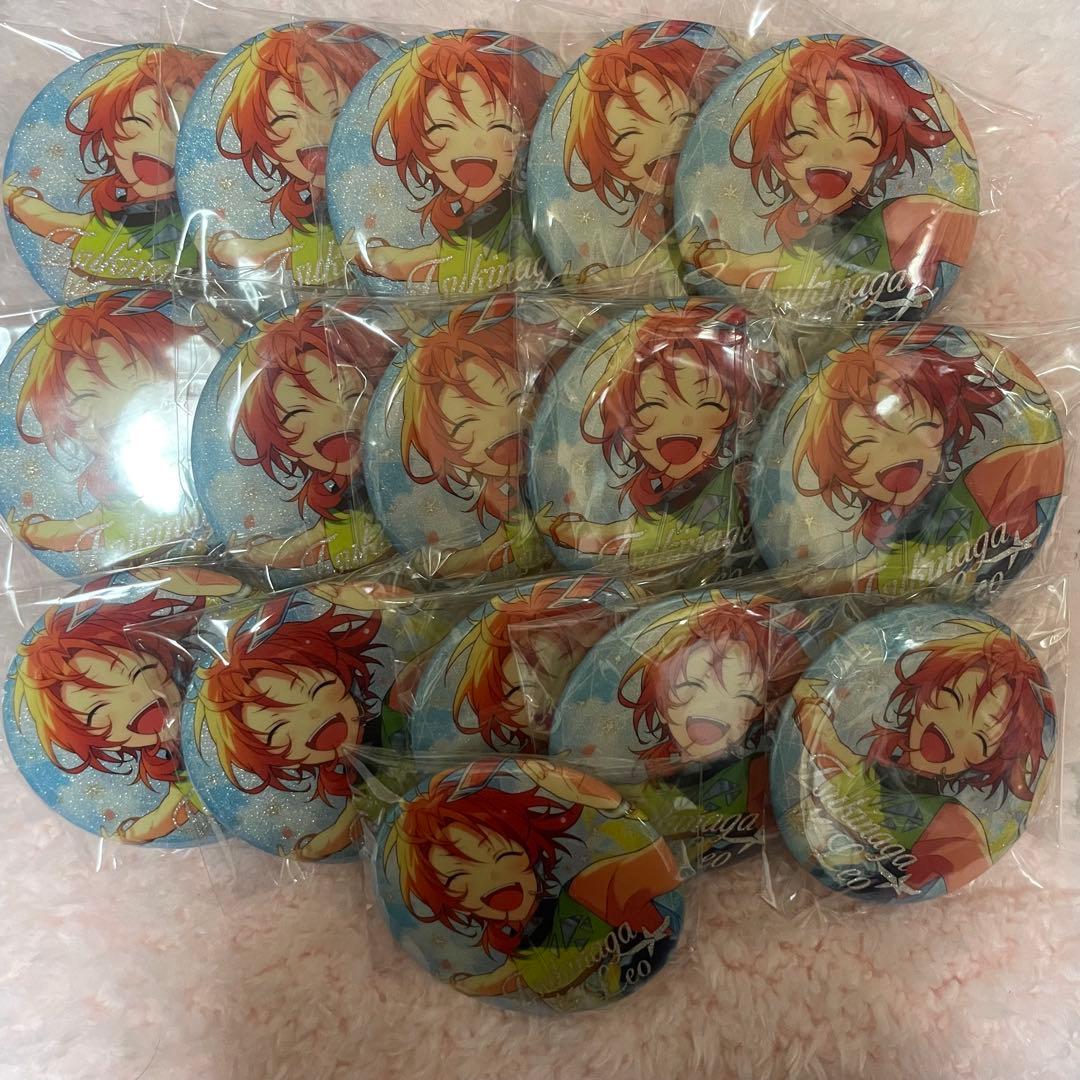 あんスタ　キラキラ 閃耀 中国缶バッジ 月永レオ　16点