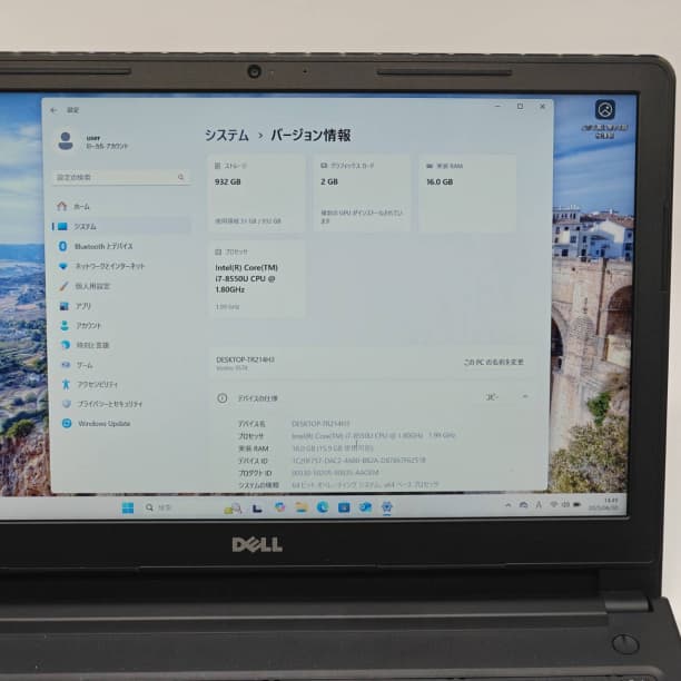 グラボ搭載★ フルHD 15 デル i7-8 16GB SSD1TB オフィス