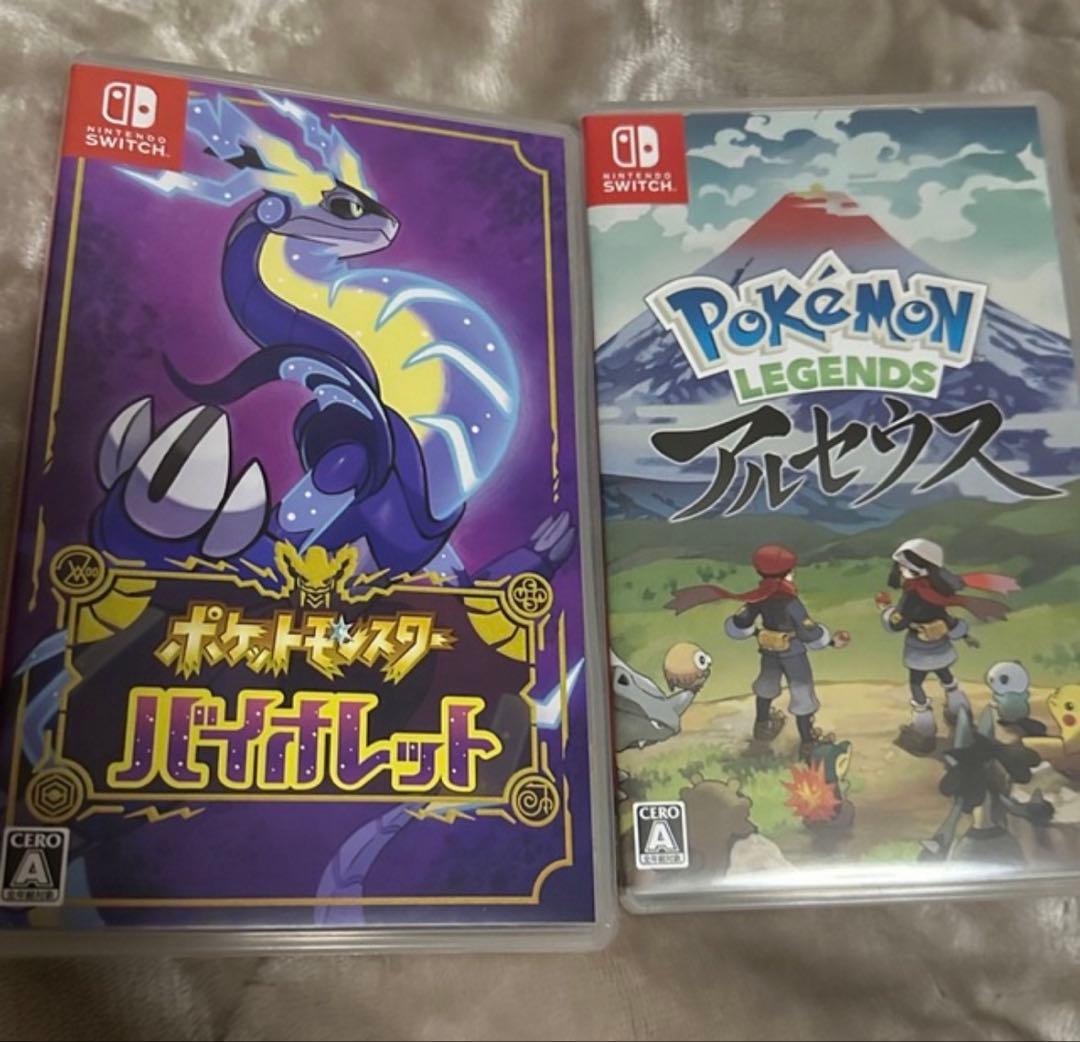 【即発送】Switch ソフト ポケモンレジェンズアルセウス バイオレット