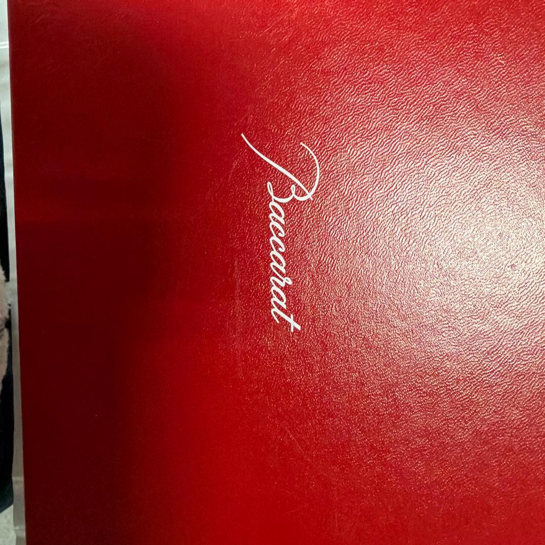 Baccarat バースデーグラス チューリップデザイン