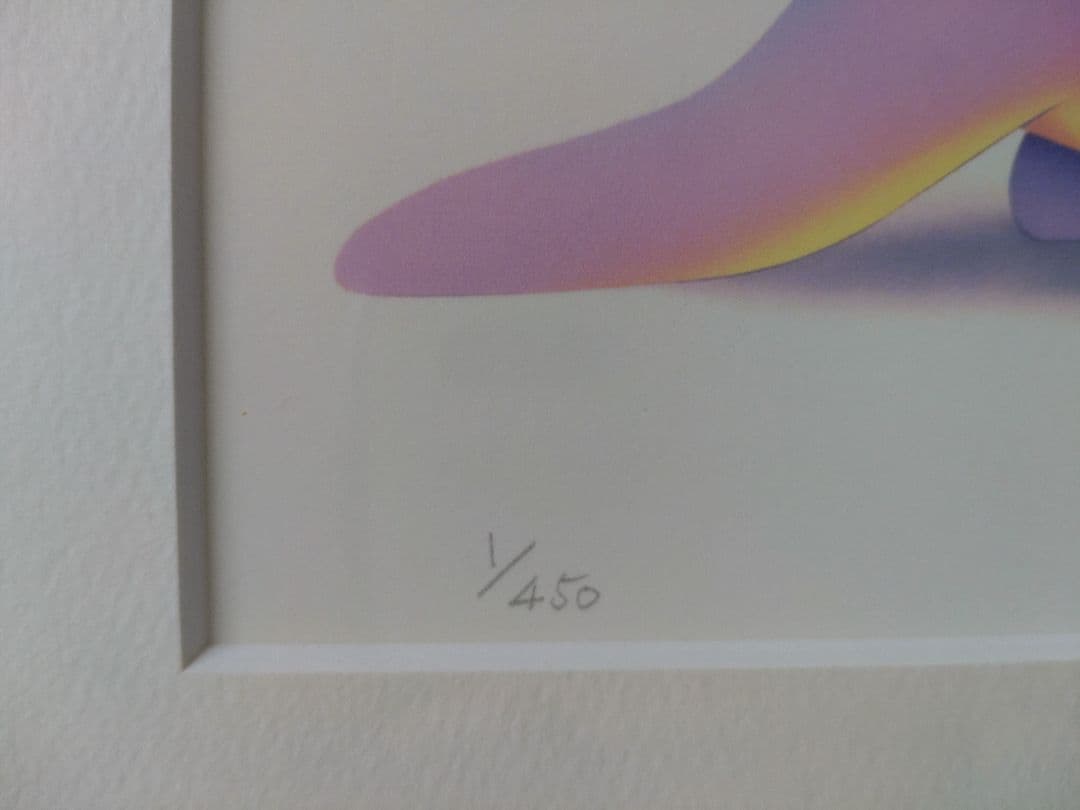 スチュワート マスコウィッツ 1/450 直筆サイン入シルクスクリーン