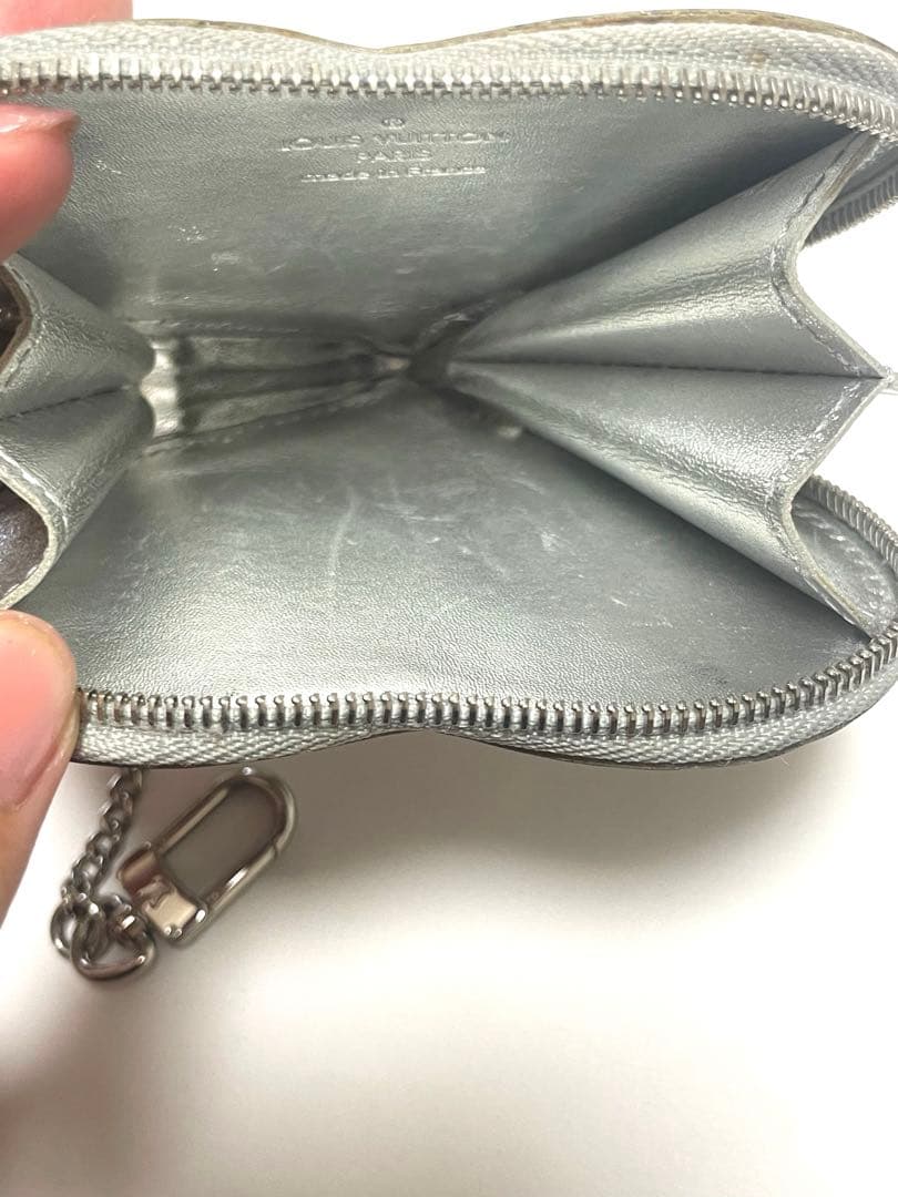 ルイヴィトン ケース　小銭入れ モノグラムミロワール ハート型