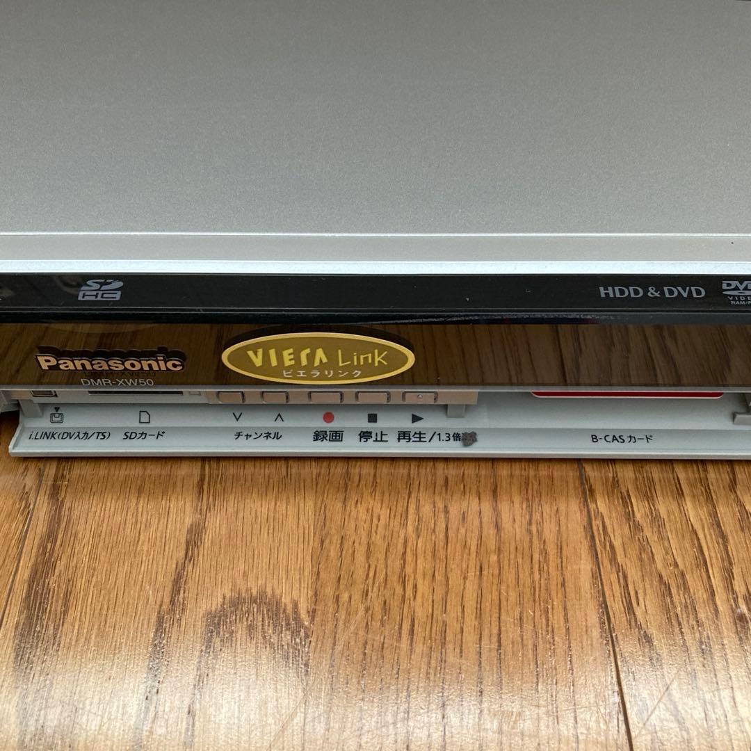動作確認済 パナソニック DIGA DMR-XW50 HDD/DVDレコーダー